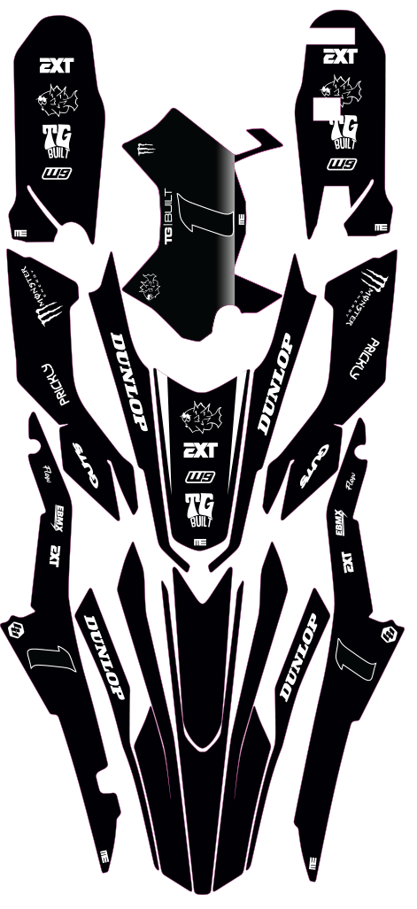 Custom Ultra Bee Graphic Kit