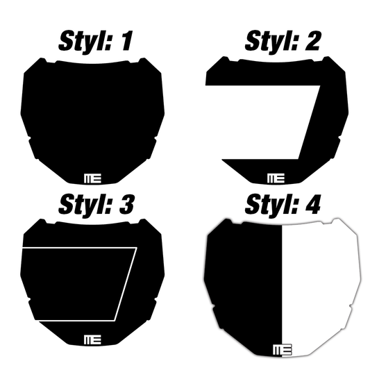 ODI Plate stickers